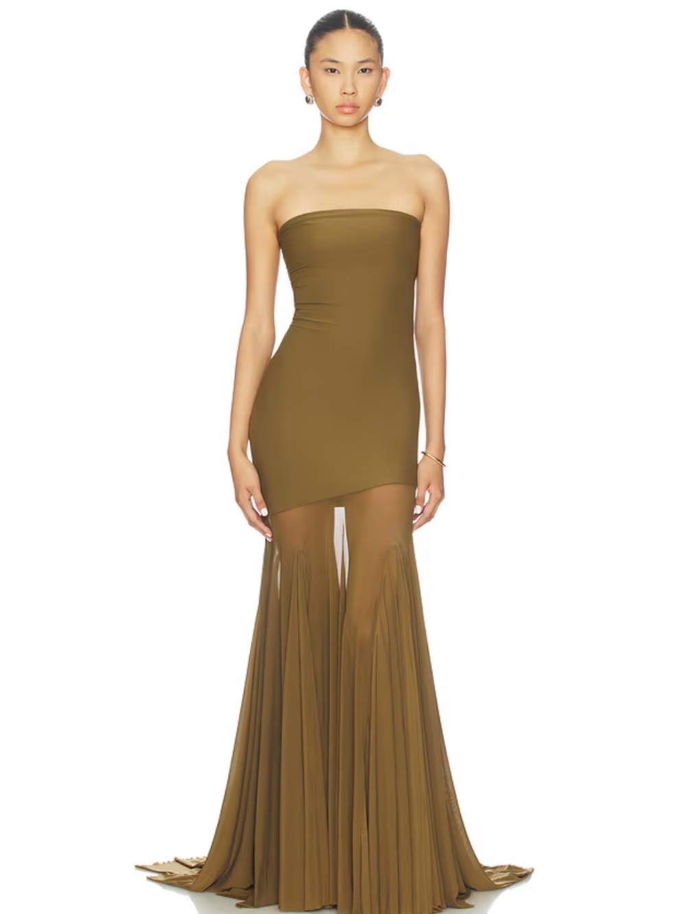 Deme by Gabriella Dahlia Dress in Sand Green